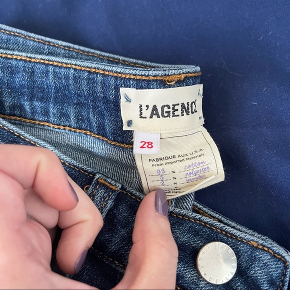L’AGENCE Women’s High-waisted Jeans - Picture 2 of 3